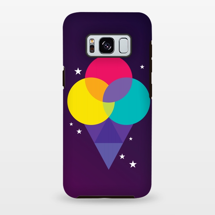 Galaxy S8 plus StrongFit Midnight Ice Cream by Dellán