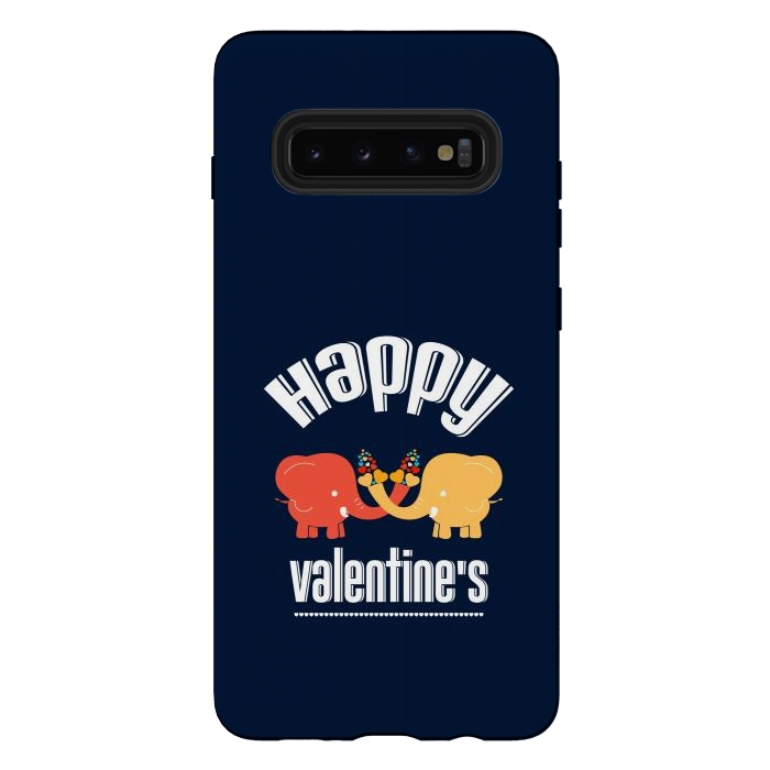 Galaxy S10 plus StrongFit two elephants valentines by TMSarts