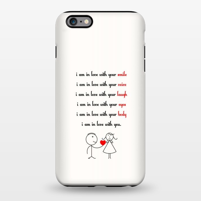 iPhone 6/6s plus StrongFit love with you by TMSarts