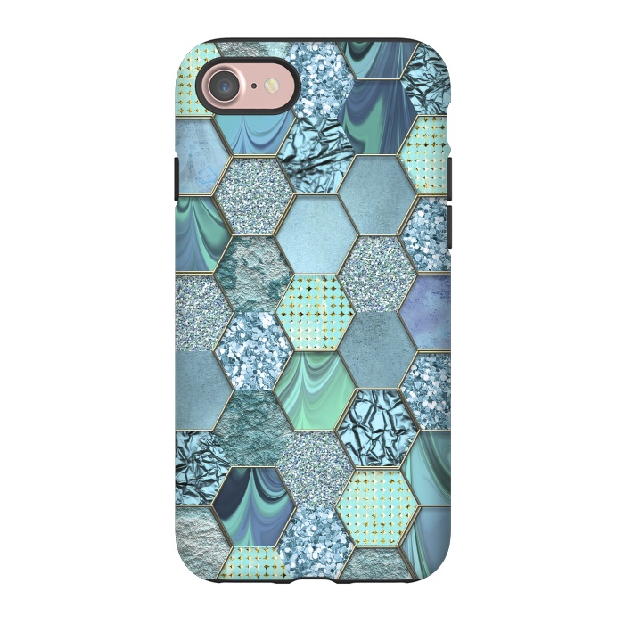iPhone 7 StrongFit Glamorous Hexagon  by Andrea Haase
