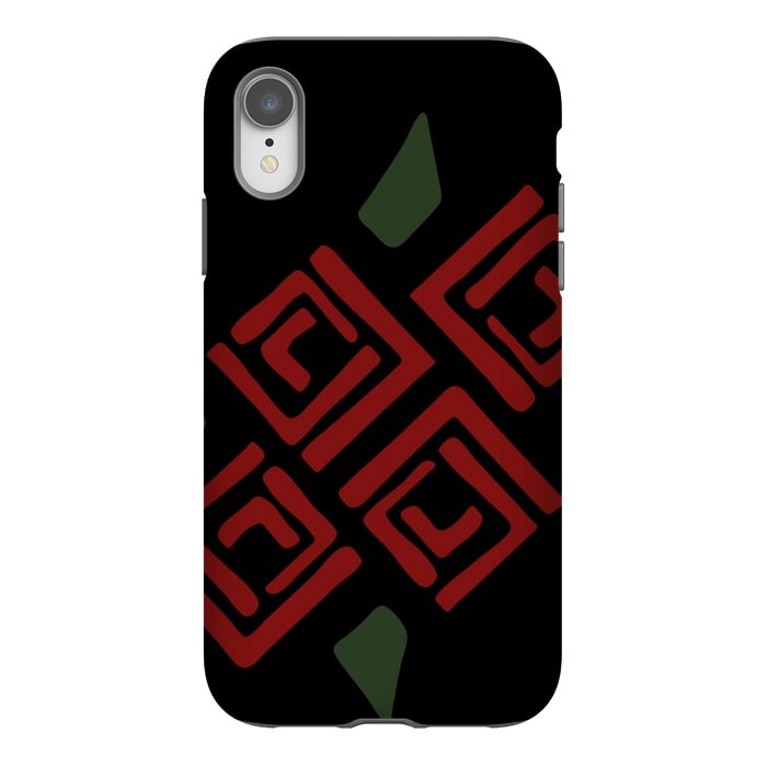 iPhone Xr StrongFit Bunch of Roses by Majoih