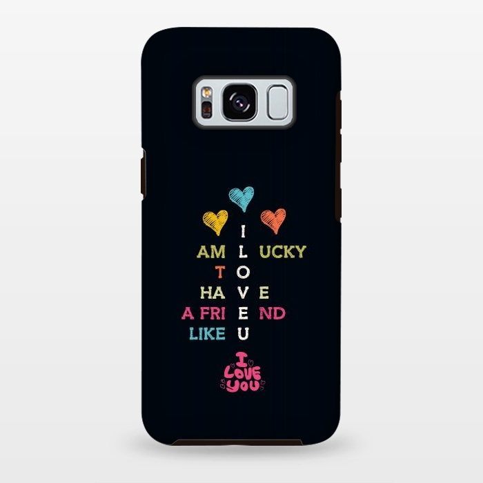Galaxy S8 plus StrongFit iloveu by TMSarts