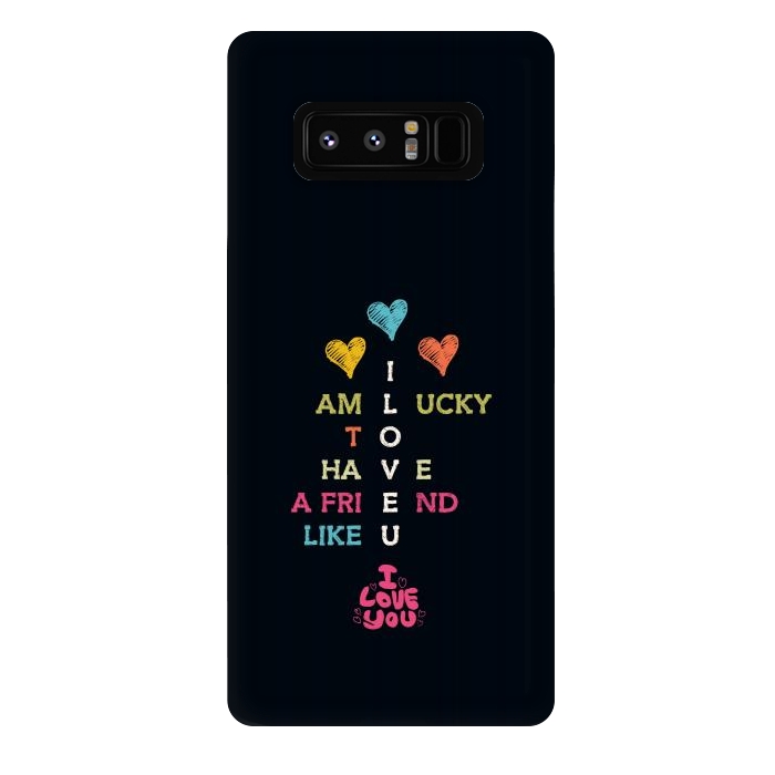 Galaxy Note 8 StrongFit iloveu by TMSarts