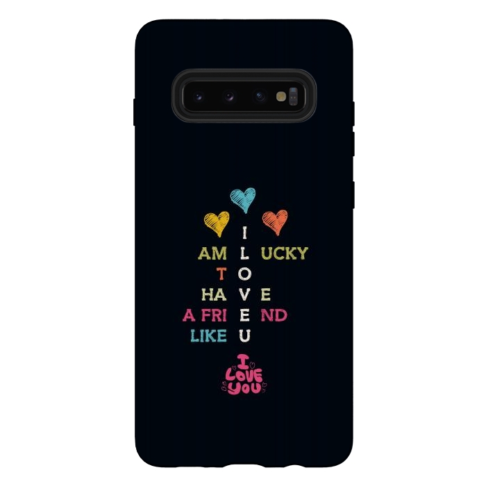 Galaxy S10 plus StrongFit iloveu by TMSarts