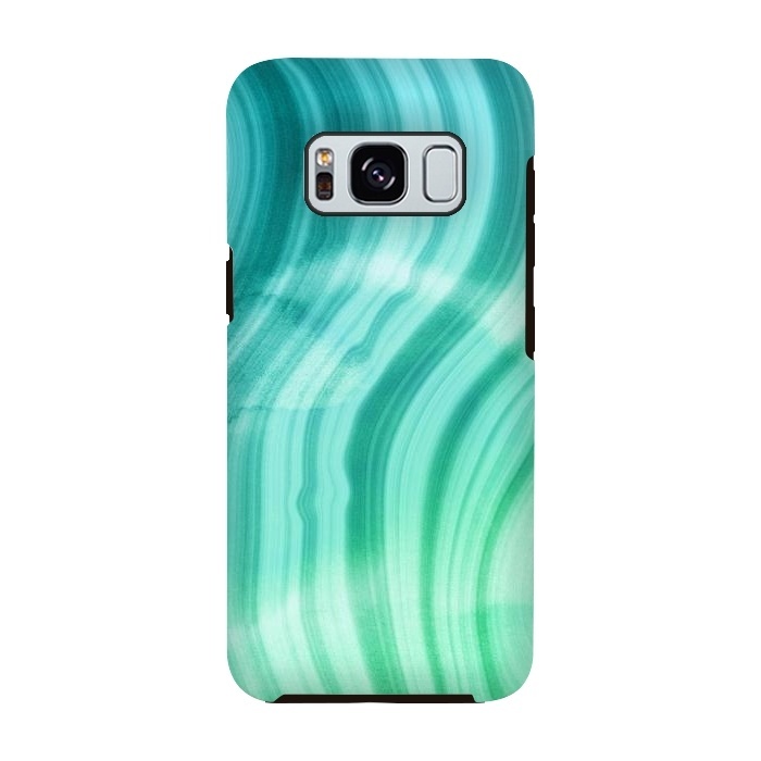 Galaxy S8 StrongFit Mermaid Ocean Marble Waves  by  Utart