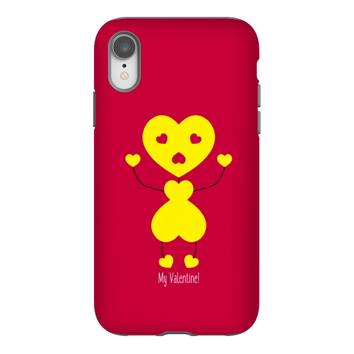 iPhone Xr StrongFit bee my valentine by TMSarts