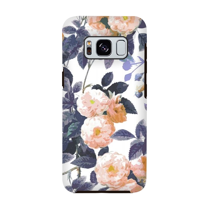 Galaxy S8 StrongFit Romantic bloom rose garden by Oana 
