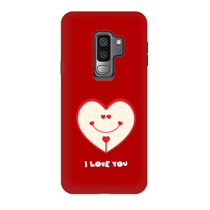 Galaxy S9 plus StrongFit i love smile by TMSarts