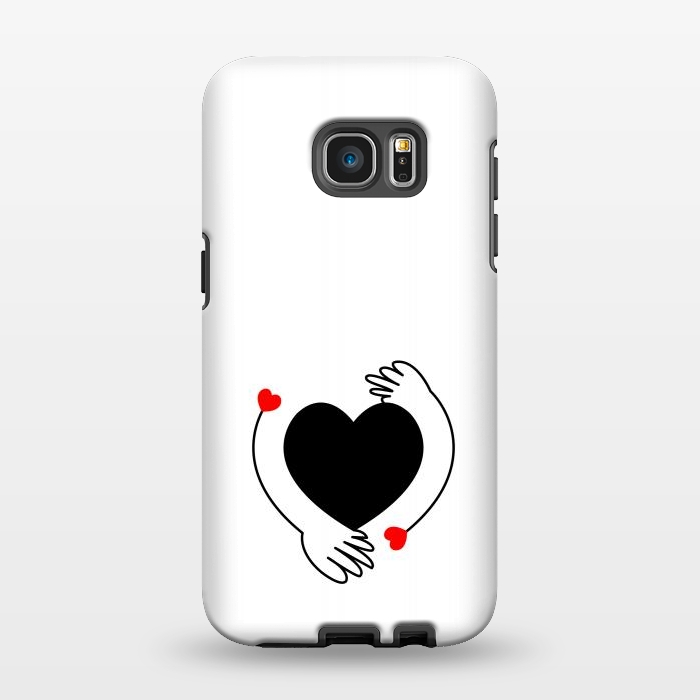 Galaxy S7 EDGE StrongFit love hands by TMSarts