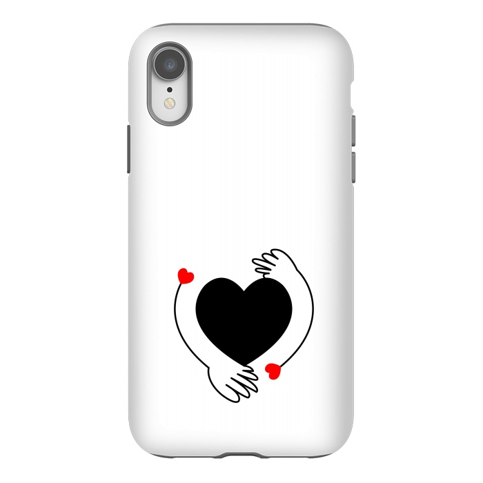 iPhone Xr StrongFit love hands by TMSarts