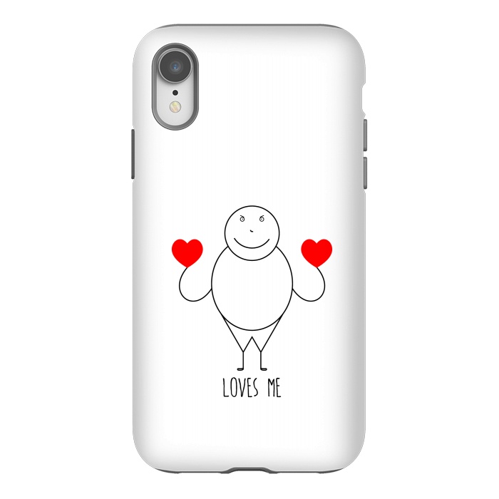 iPhone Xr StrongFit fat strickmans heart by TMSarts