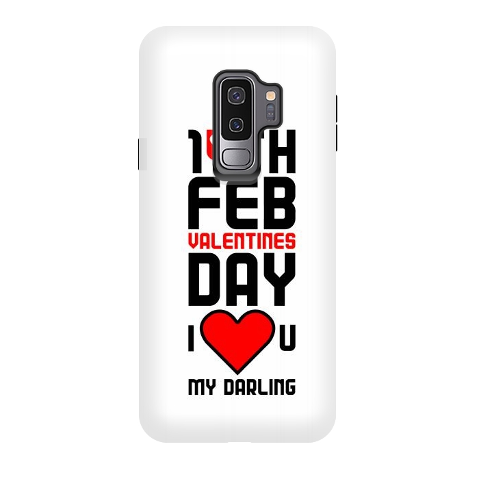 Galaxy S9 plus StrongFit i love my darling by TMSarts