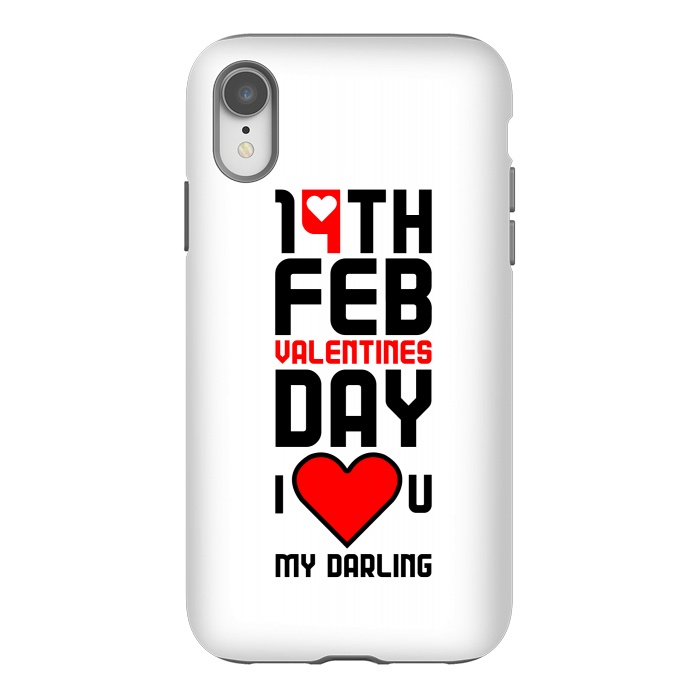 iPhone Xr StrongFit i love my darling by TMSarts