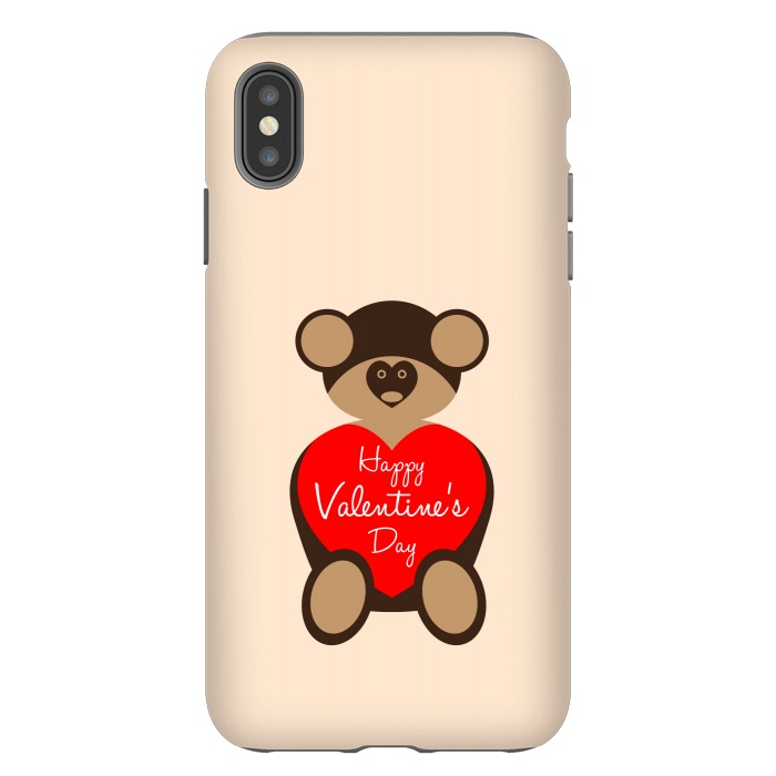 iPhone Xs Max StrongFit teddy bear brown by TMSarts