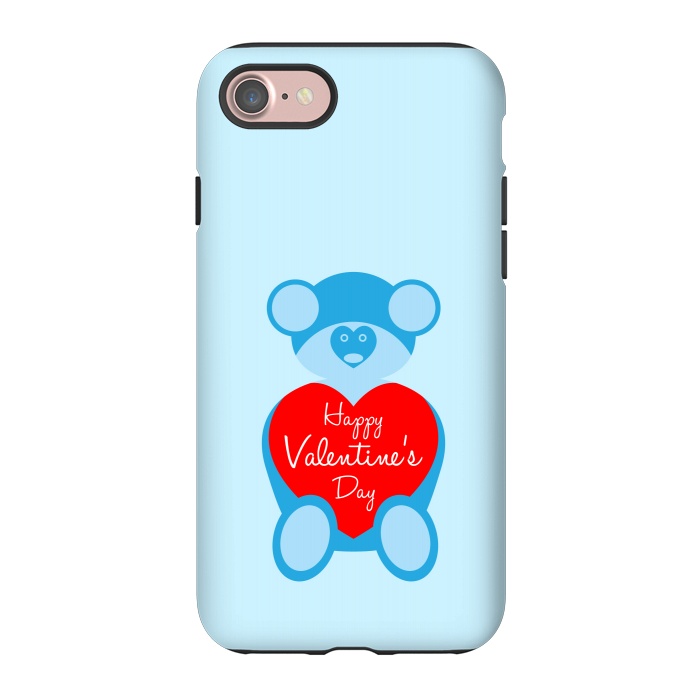 iPhone 7 StrongFit teddy bear blue by TMSarts