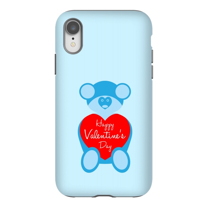 iPhone Xr StrongFit teddy bear blue by TMSarts