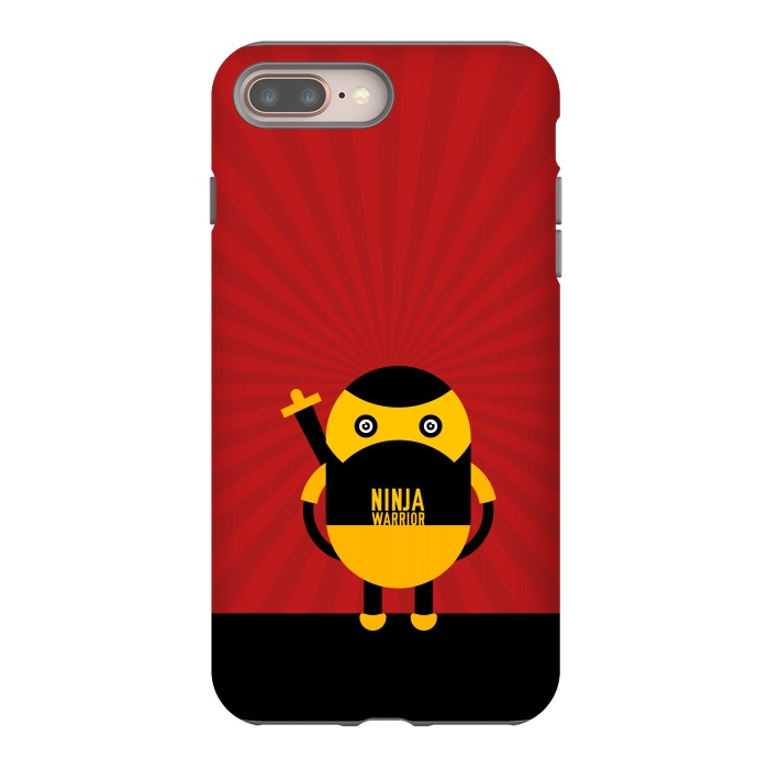 iPhone 7 plus StrongFit ninja warrior red by TMSarts