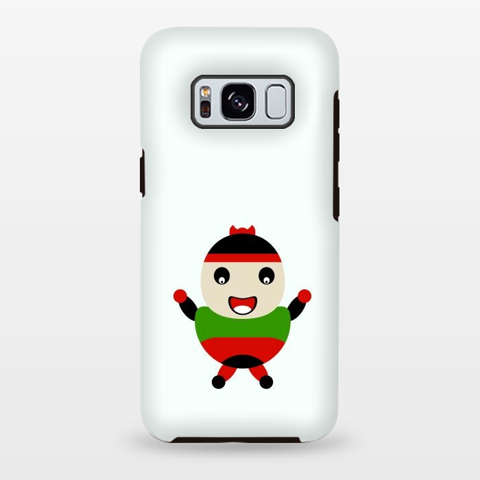 Galaxy S8 plus StrongFit cartoon baby crying  by TMSarts