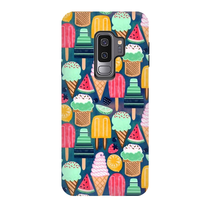 Galaxy S9 plus StrongFit Yum-Summer Ice Cream  by Tigatiga