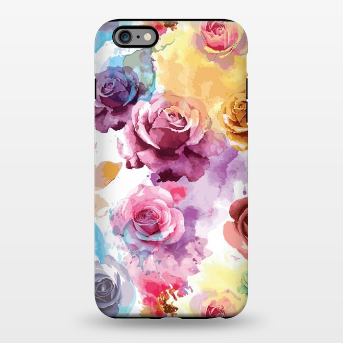 iPhone 6/6s plus StrongFit Watercolor Roses by Bledi