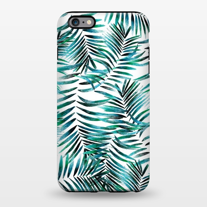 iPhone 6/6s plus StrongFit Brushed tropical palm leaves by Oana 