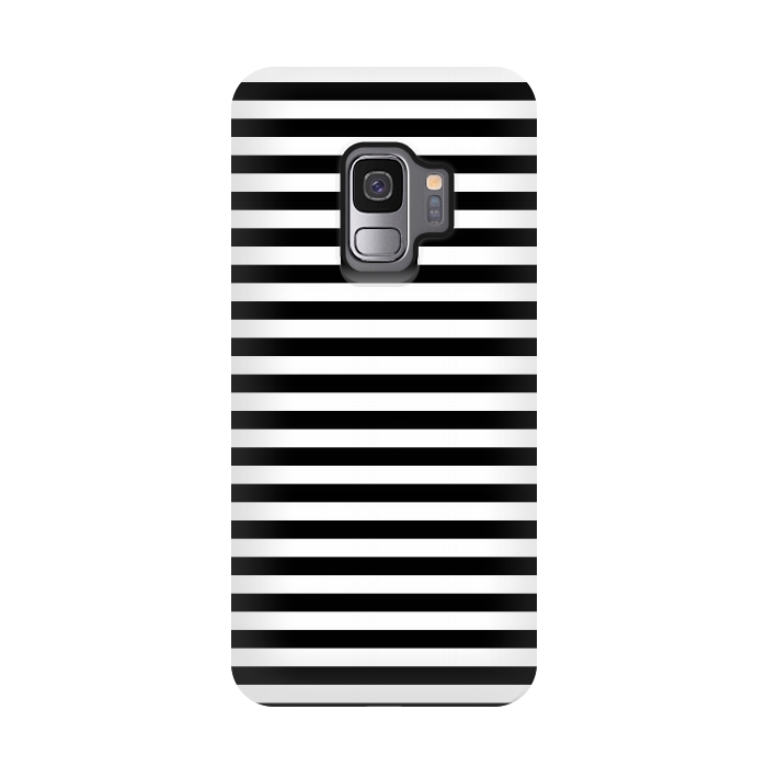 Galaxy S9 StrongFit black white horizontal  by TMSarts