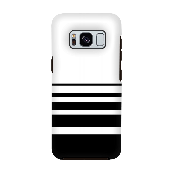 Galaxy S8 StrongFit black and white steps by TMSarts