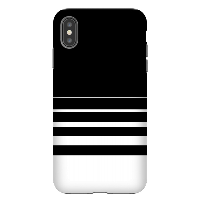 iPhone Xs Max StrongFit horizontal lines by TMSarts