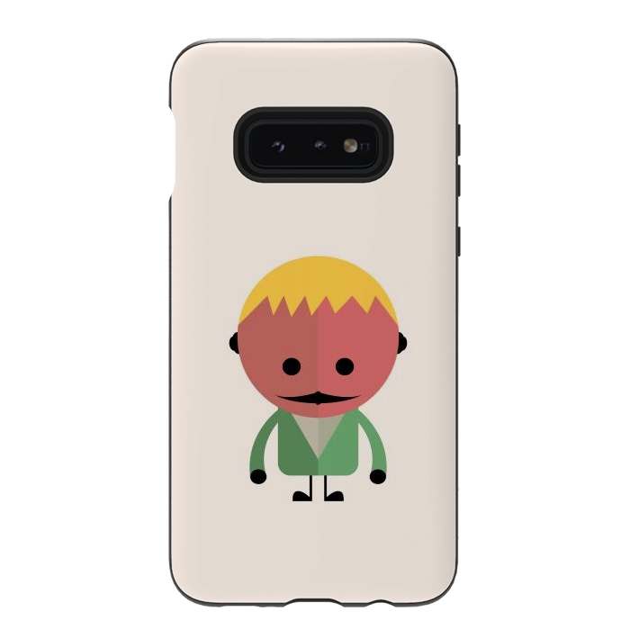 Galaxy S10e StrongFit colorful alien kid by TMSarts