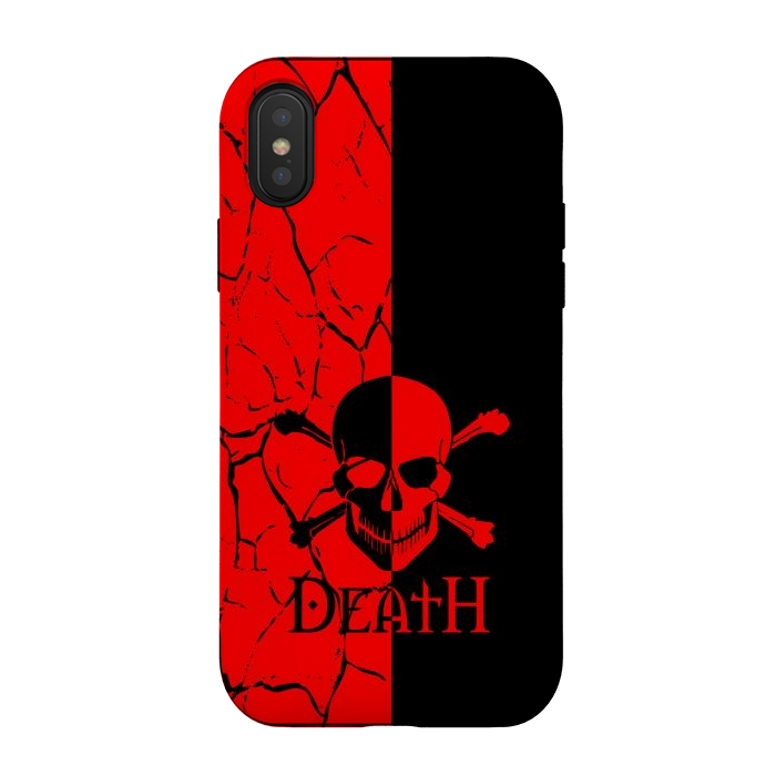 iPhone Xs / X StrongFit death head skull by TMSarts