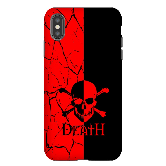 iPhone Xs Max StrongFit death head skull by TMSarts