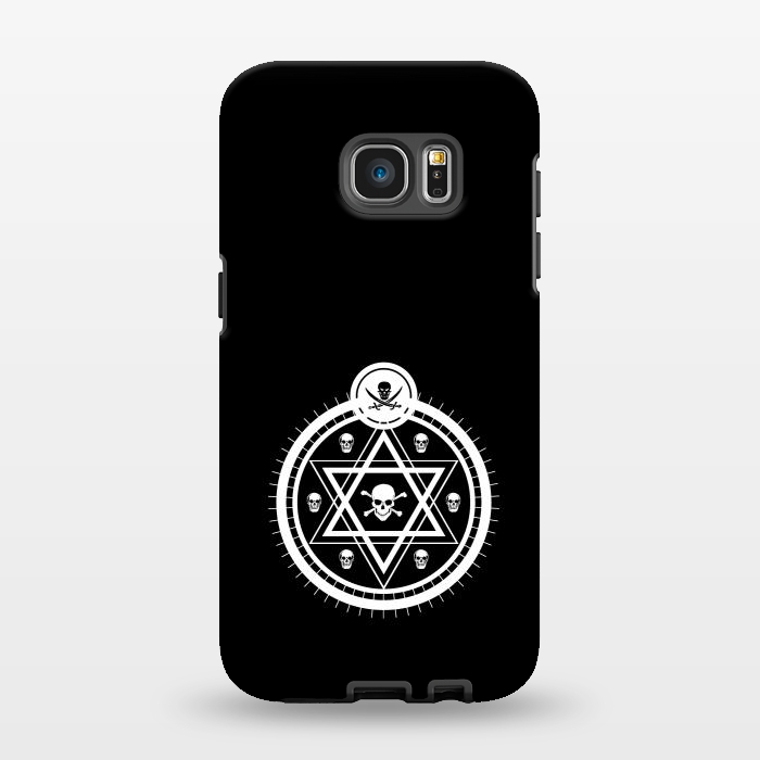 Galaxy S7 EDGE StrongFit astrological skull by TMSarts