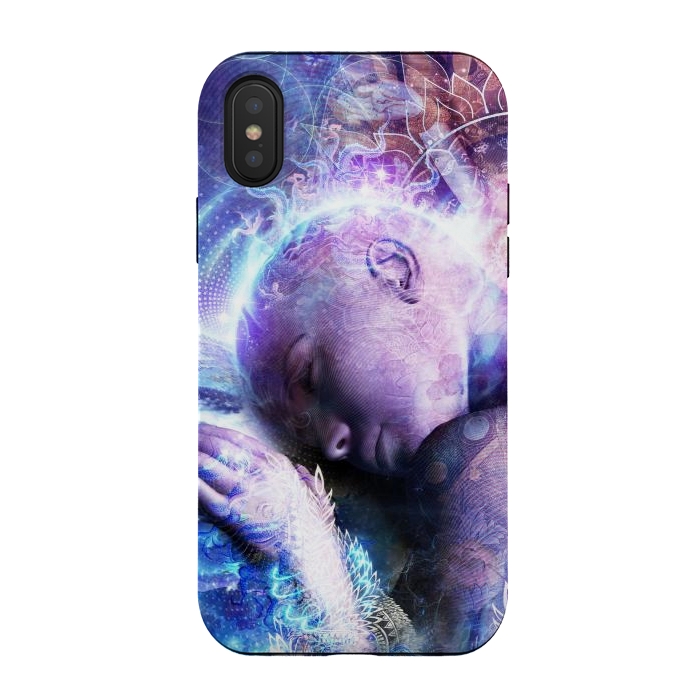 iPhone Xs / X StrongFit A Prayer For The Earth by Cameron Gray