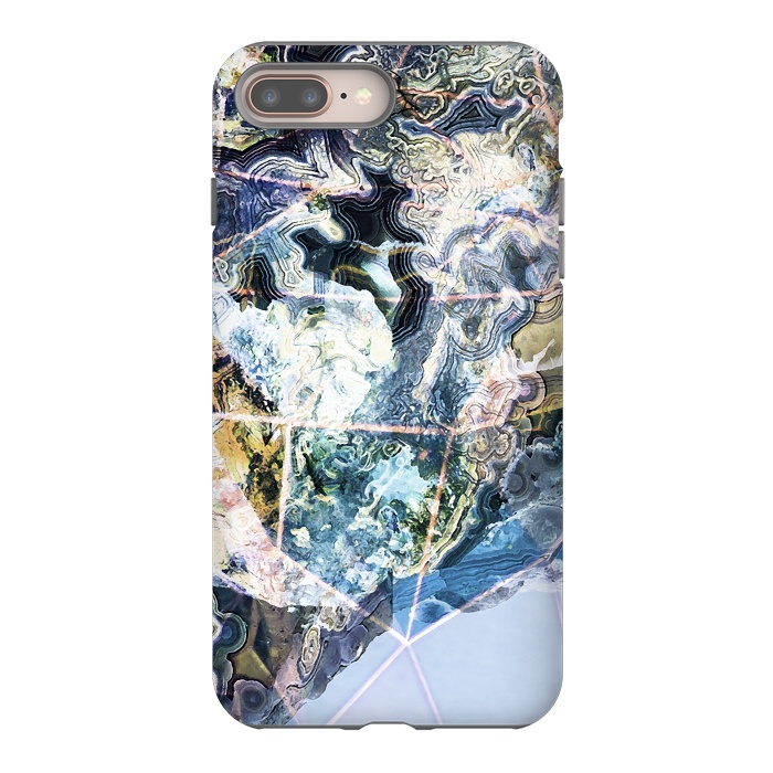 iPhone 7 plus StrongFit Precious geode stone by Oana 