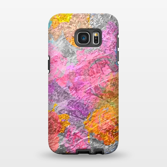 Galaxy S7 EDGE StrongFit Abstract Colors by Bledi