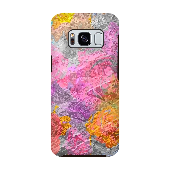 Galaxy S8 StrongFit Abstract Colors by Bledi