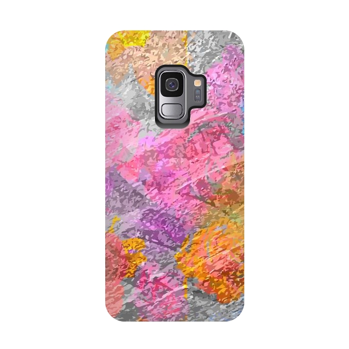Galaxy S9 StrongFit Abstract Colors by Bledi