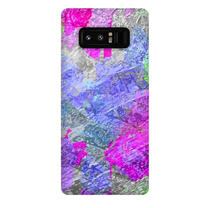 Galaxy Note 8 StrongFit Abstract Colors 2 by Bledi