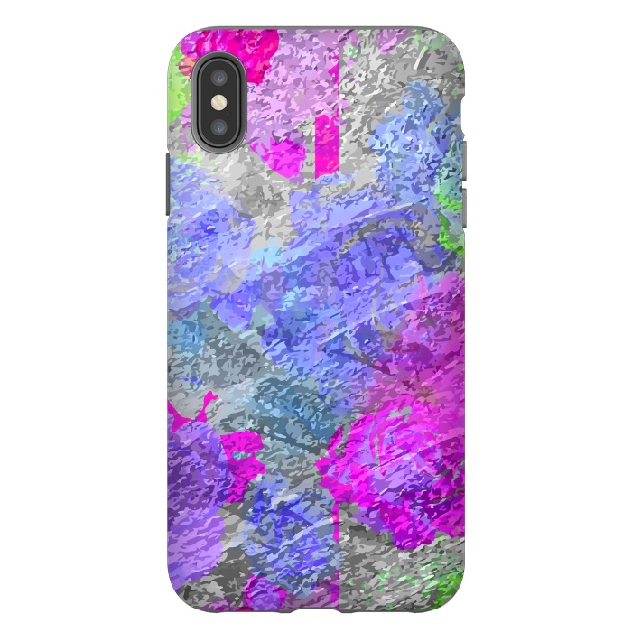 iPhone Xs Max StrongFit Abstract Colors 2 by Bledi