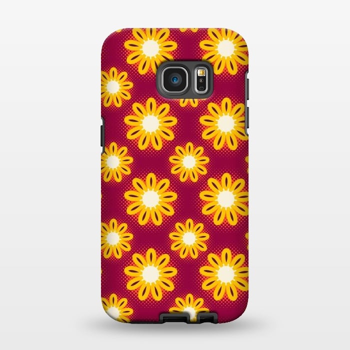 Galaxy S7 EDGE StrongFit sunflower by TMSarts