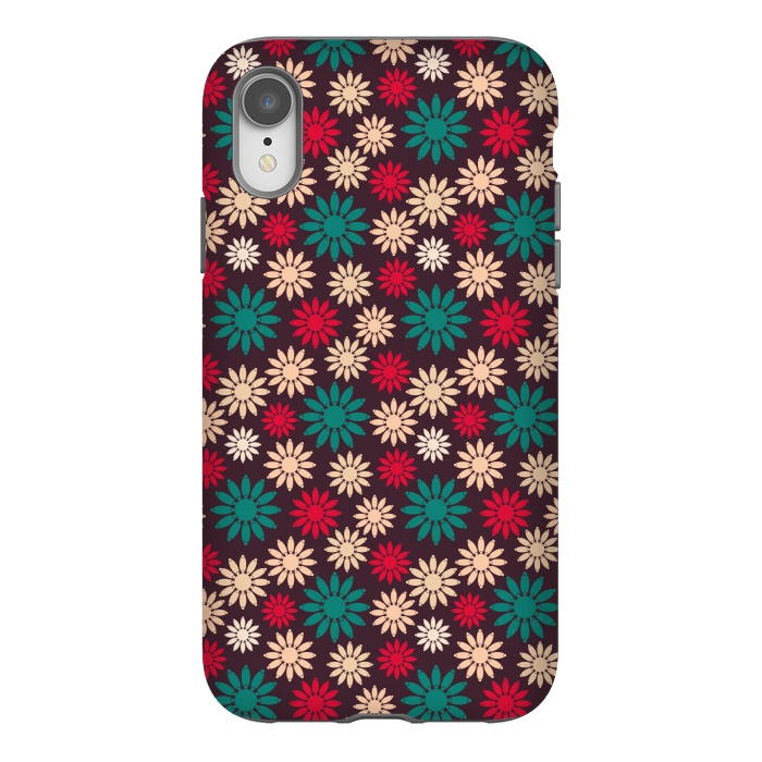iPhone Xr StrongFit geometric sunflowers by TMSarts