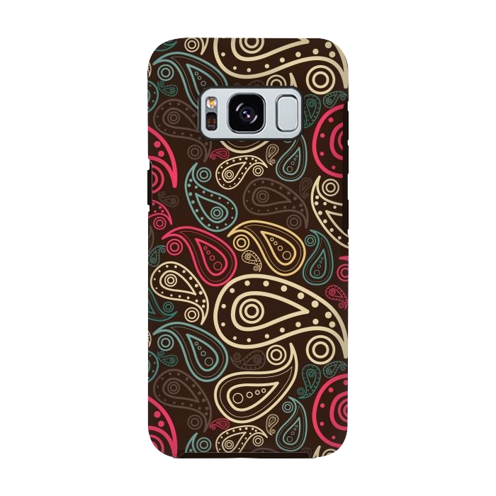 Galaxy S8 StrongFit stylish paisley by TMSarts