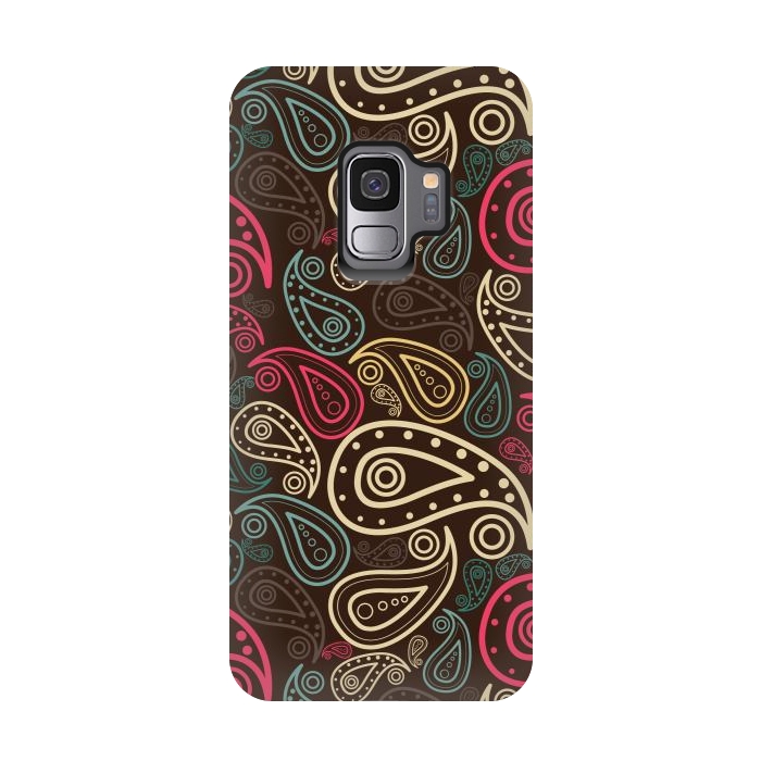 Galaxy S9 StrongFit stylish paisley by TMSarts