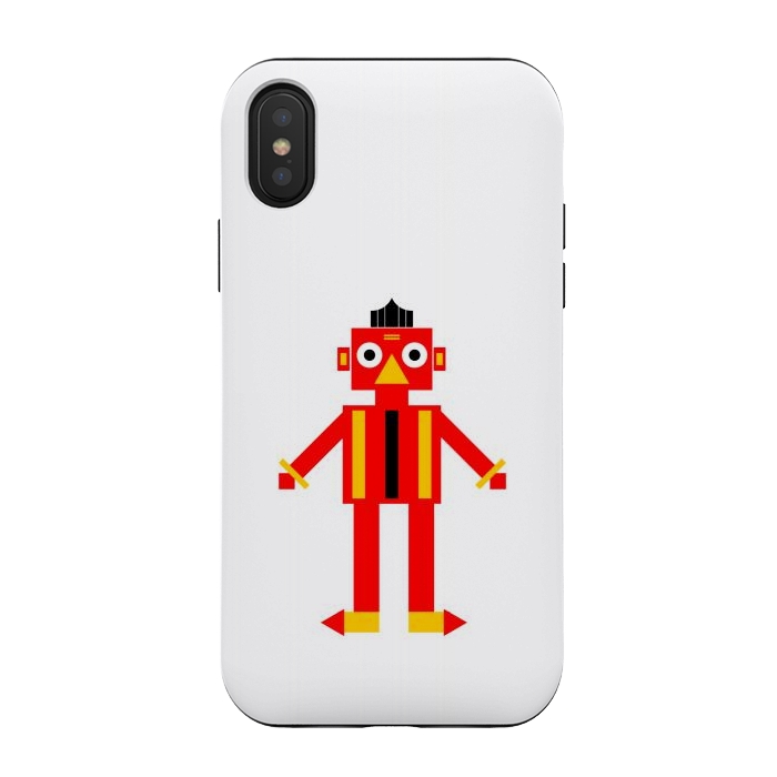 iPhone Xs / X StrongFit children robot by TMSarts