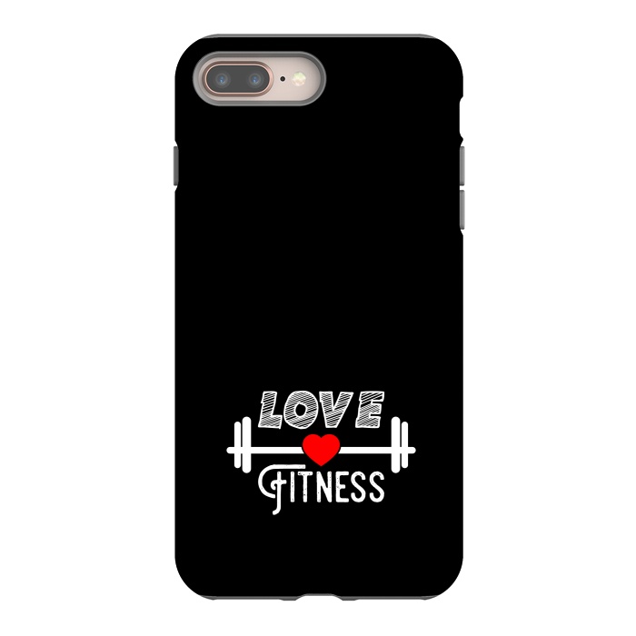 iPhone 7 plus StrongFit love fitness by TMSarts