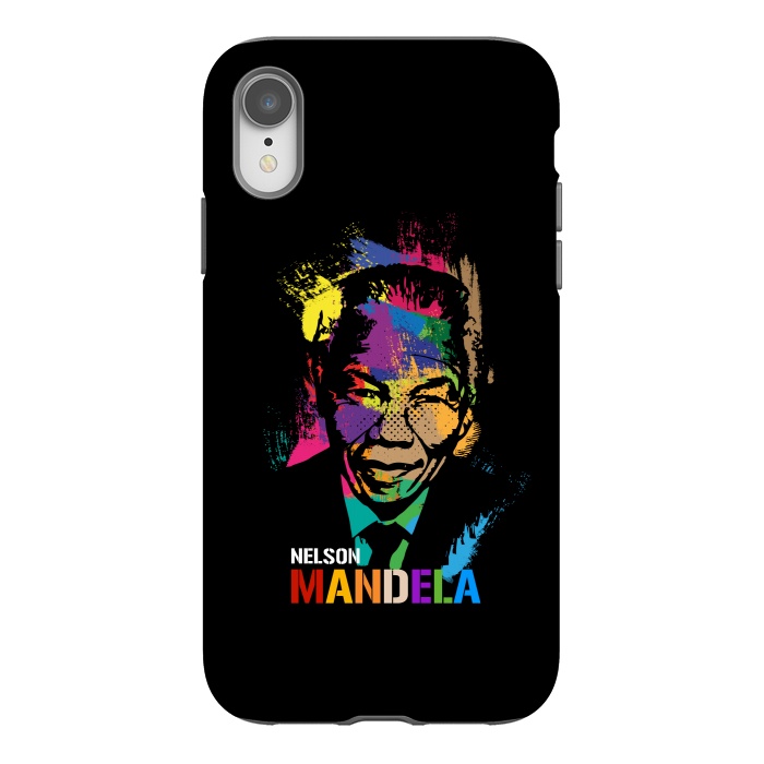 iPhone Xr StrongFit nelson mandela by TMSarts