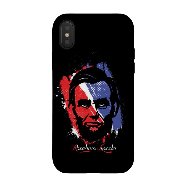 iPhone Xs / X StrongFit abraham lincoln by TMSarts
