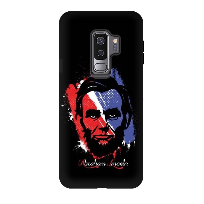 Galaxy S9 plus StrongFit abraham lincoln by TMSarts
