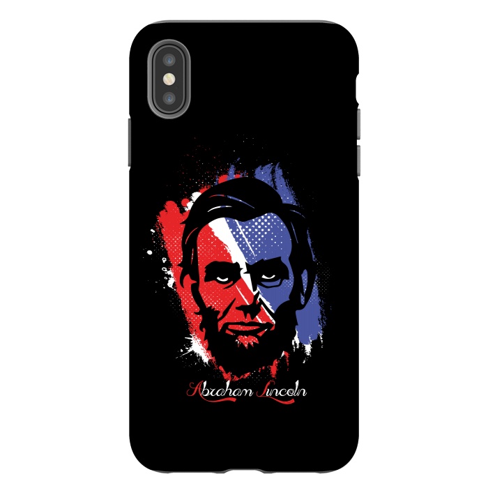 iPhone Xs Max StrongFit abraham lincoln by TMSarts