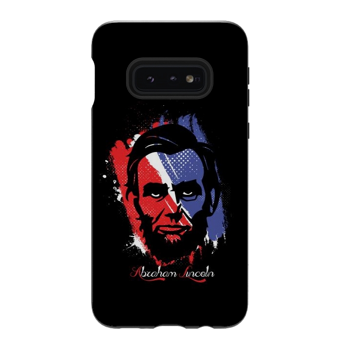 Galaxy S10e StrongFit abraham lincoln by TMSarts